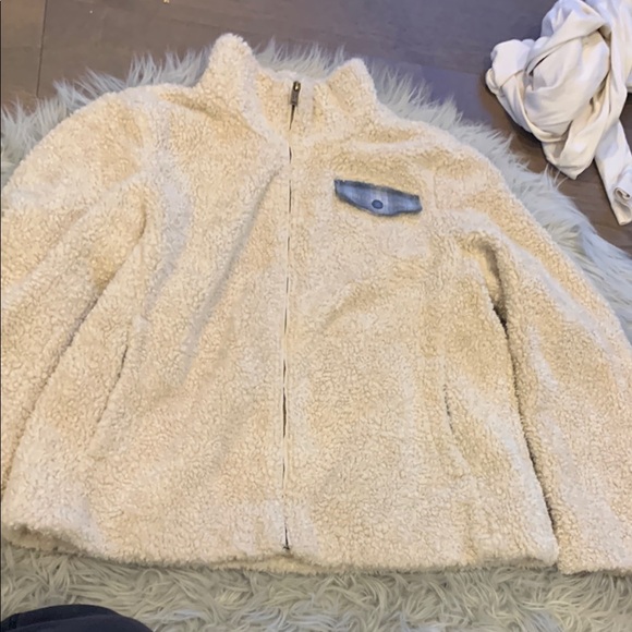 Pendleton Cream Sherpa Jacket - Picture 1 of 4